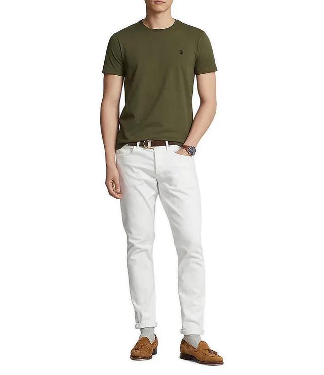 Men's Custom Slim Fit Jersey Crewneck T-Shirt | Ralph Lauren