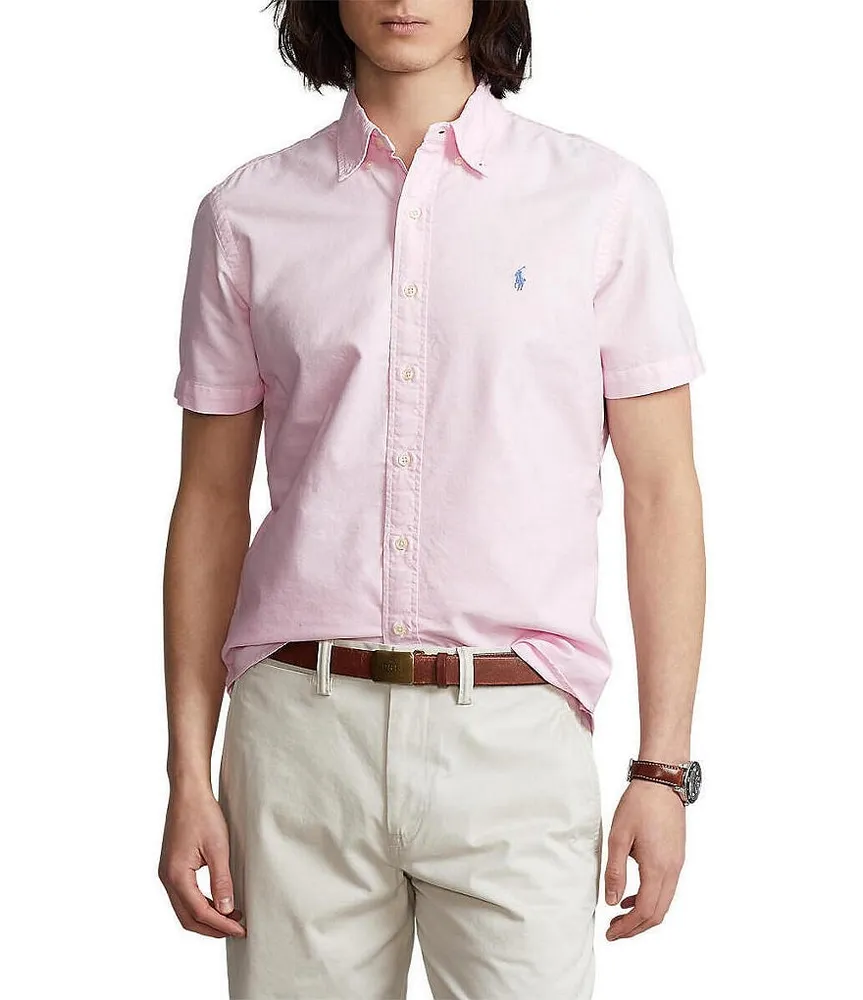 Polo Ralph Lauren Solid Oxford Long-Sleeve Woven Shirt