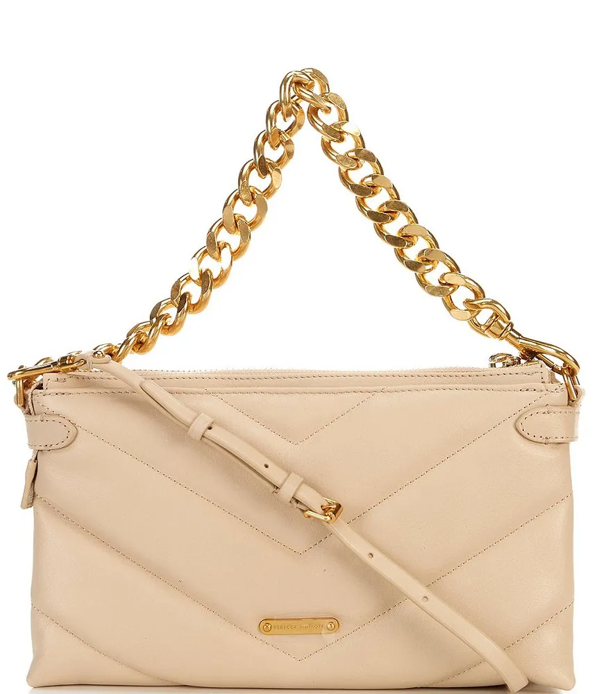 Claire's Chunky Chain Crossbody Bag Phone Strap | Gold