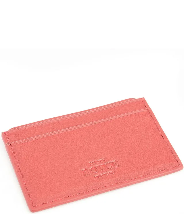 ROYCE New York RFID Executive Slim Credit Card Case