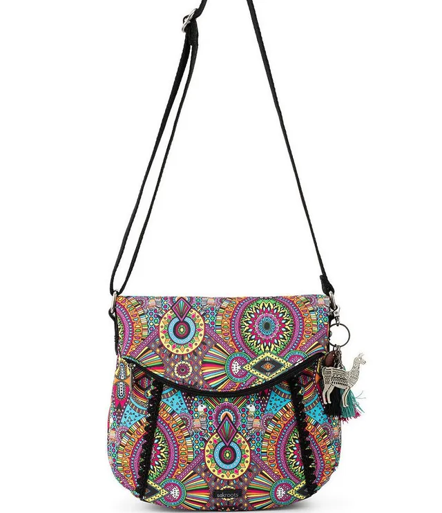 The Sak Westwood Crossbody Bag | Eco Twill - Rainbow Seascape