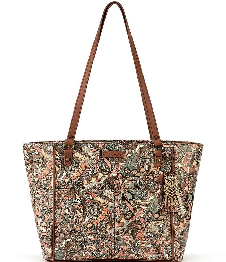 Coated Canvas Tote Bag