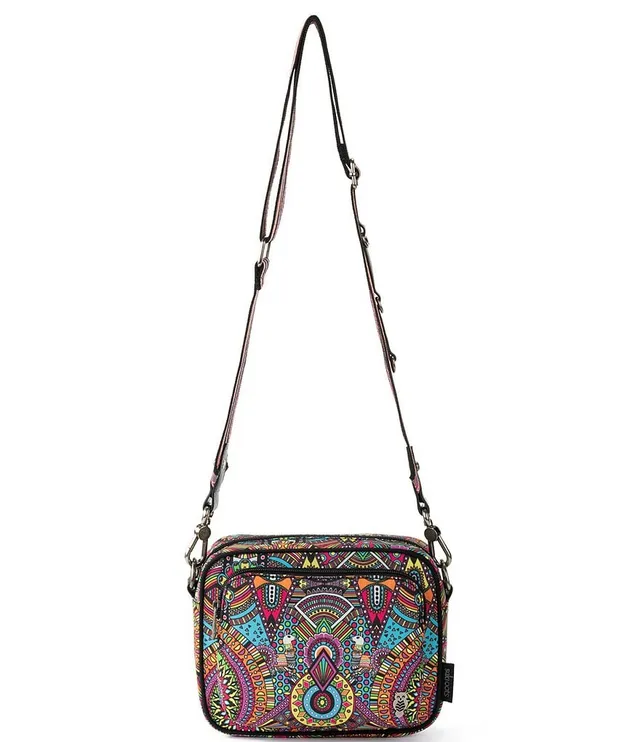 The Sak Westwood Crossbody Bag | Eco Twill - Rainbow Seascape