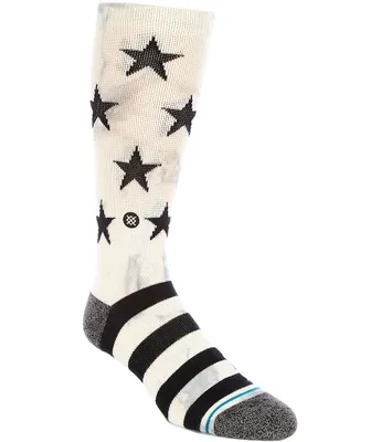 Men's Stance Houston Astros Striped Diamond Pro Crew Height Socks