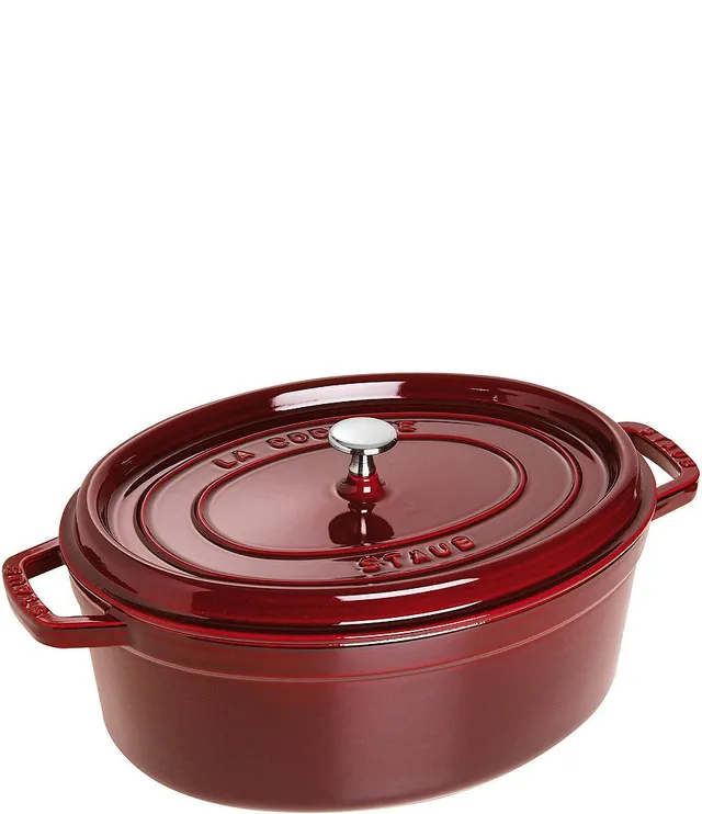 Staub - Cast Iron 3.5-qt Braiser with Glass Lid - Grenadine