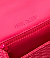 Steve Madden Diego Neon Pink Sneakerhead Colorblock Laced Crossbody Bag