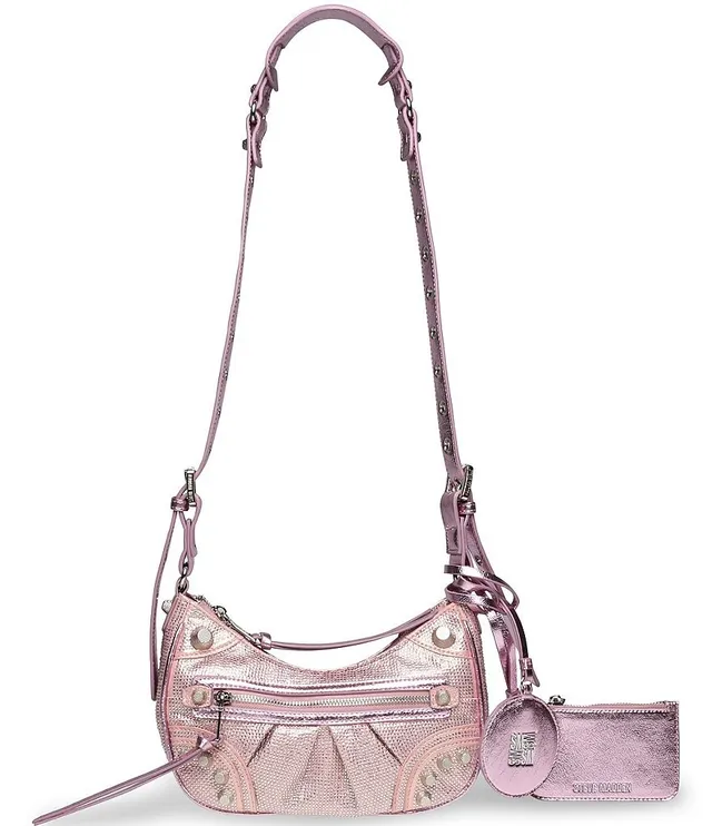 Steve Madden Valan Clear Rhinestone Bow Mini Crossbody Bag