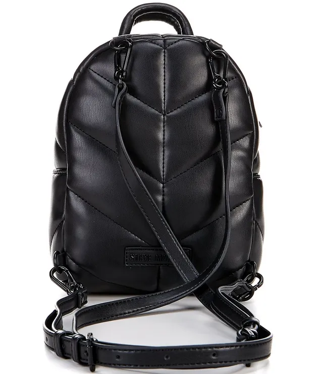 JACKI Bag Black Mini Backpack  Women's Backpacks – Steve Madden