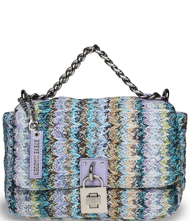 Antonio Melani Woven Embossed Pouchette Crossbody Bag