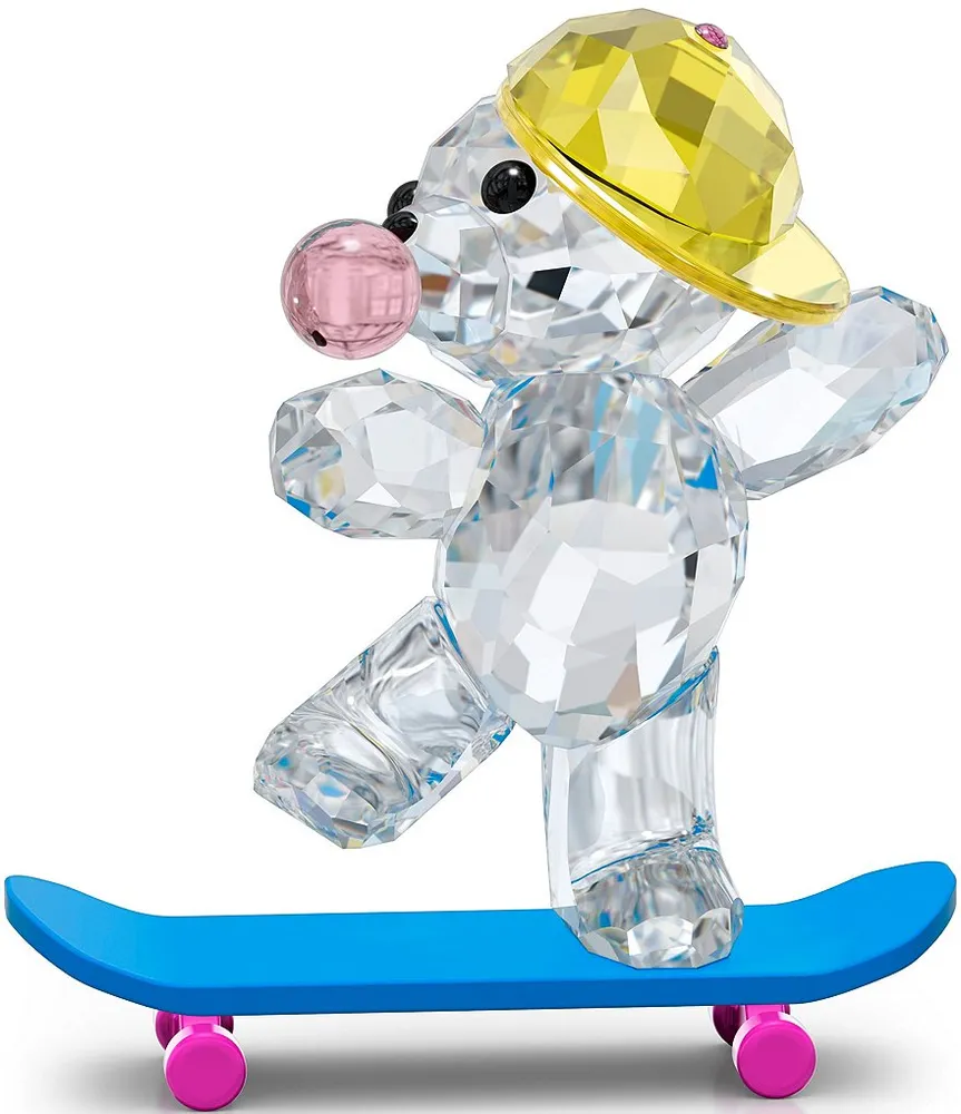 Swarovski Kris Bear Lucky Charm Crystal Figurine