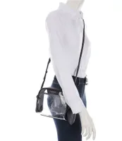 Tahari ASL Stadium Clear Crossbody Bag