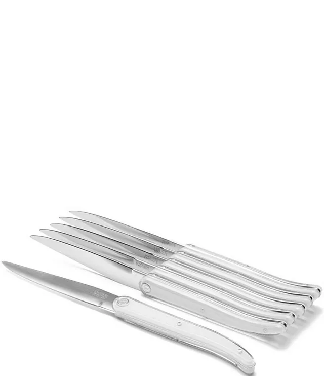 Laguiole Evolution 6 Piece Stainless Steel Steak Knife Set