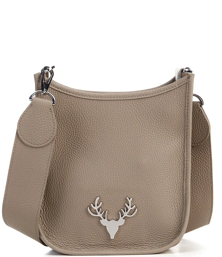 Fossil Heritage Leather Mini Crossbody Saddle Bag