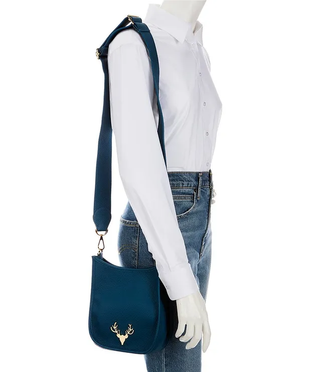 Taxidermy Sayre Large Leather Sling Crossbody Bag