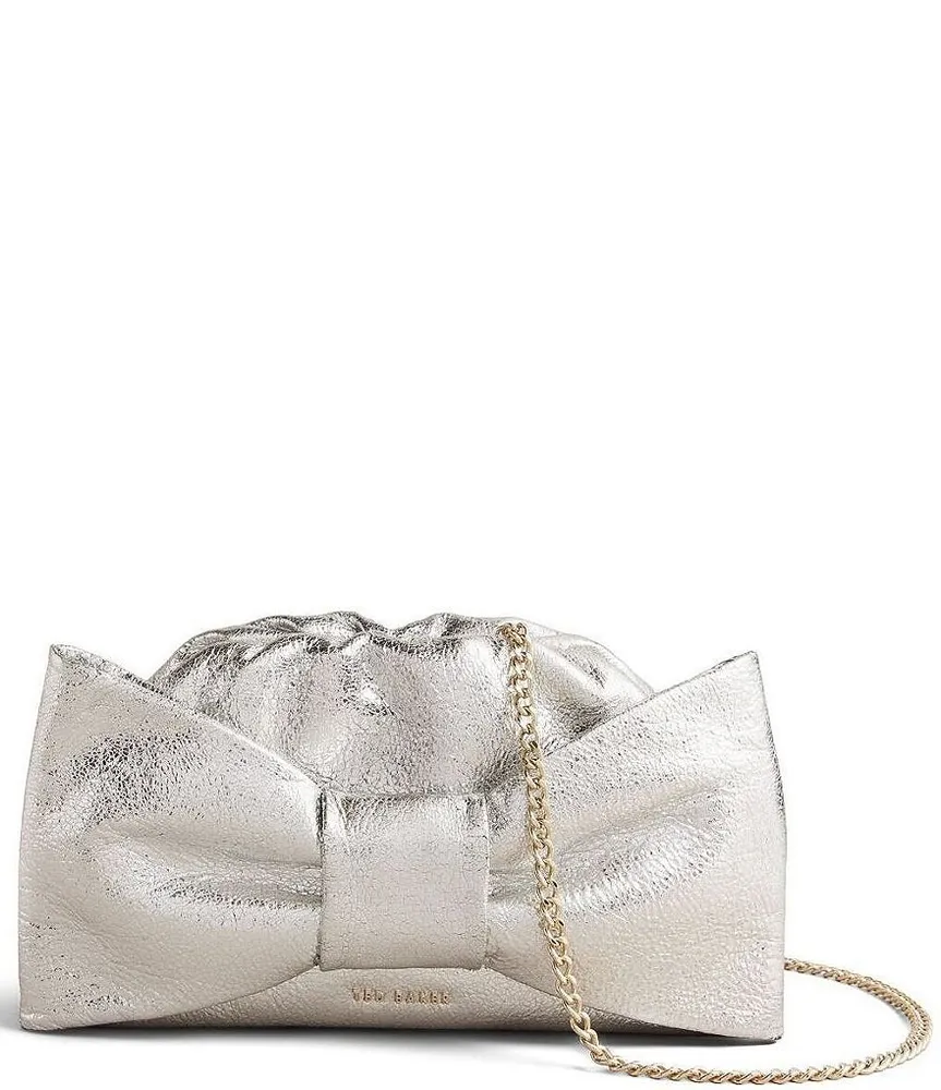 Ted Baker, Bags, Ted Baker Large White And Gold Purse