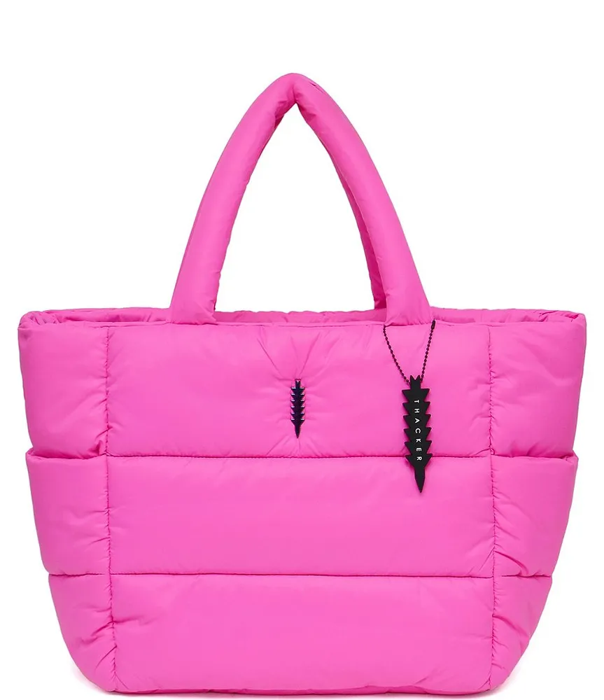 Thacker Quinn Puffy Quilted Nylon Tote Bag