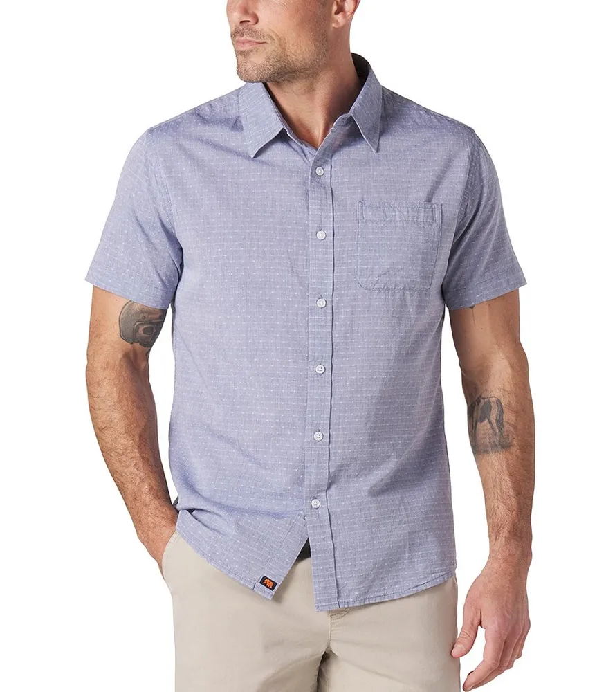 Freshwater Short Sleeve Button Up Shirt - The Normal Brand