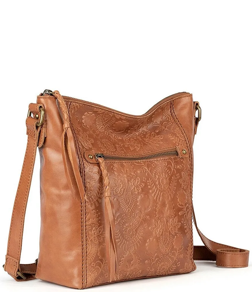 Margot Camile Leather Crossbody Bag