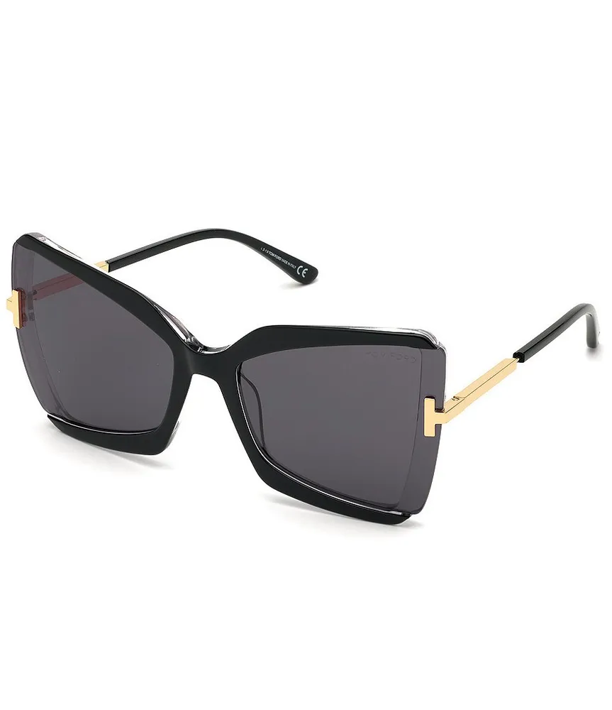 TOM FORD Women's Selby 55mm Square Sunglasses