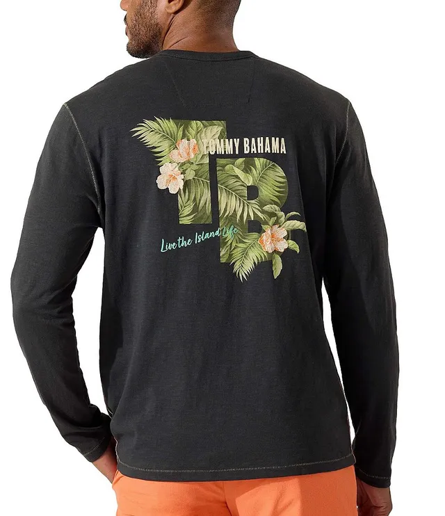 Tommy Bahama Jaguars Laces Out Billboard Long Sleeve T-Shirt - Men's