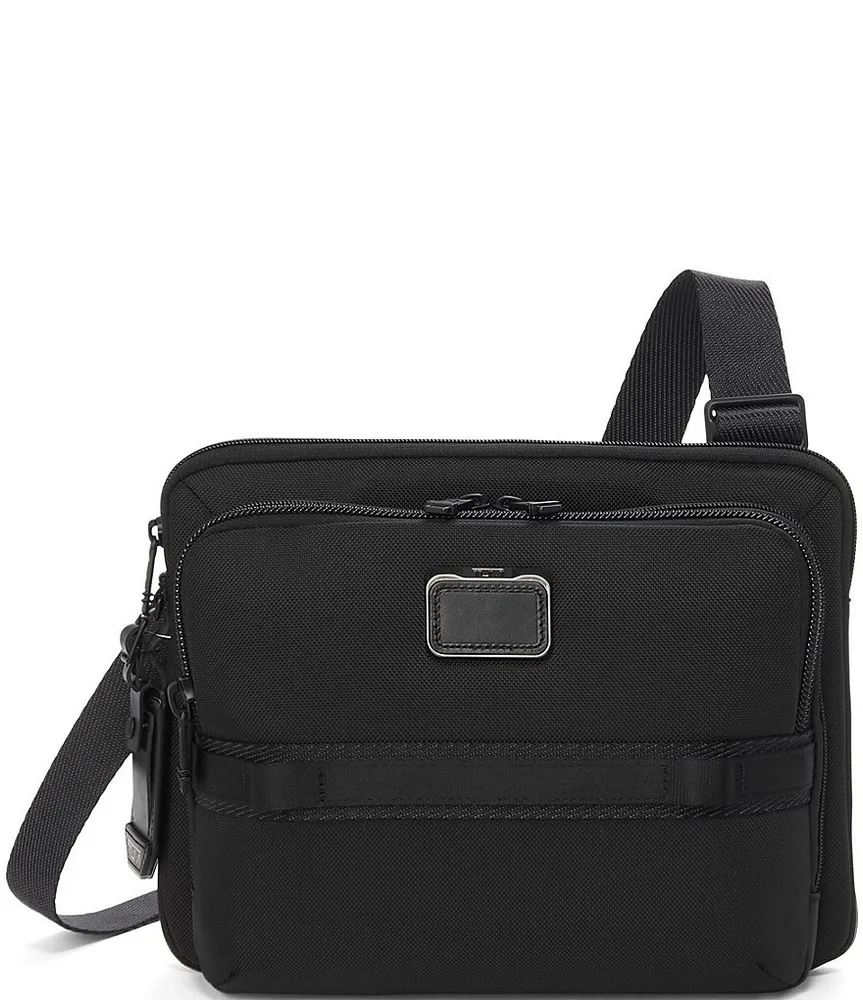 Tumi Voyageur Langley Gold Tone Crossbody Bag