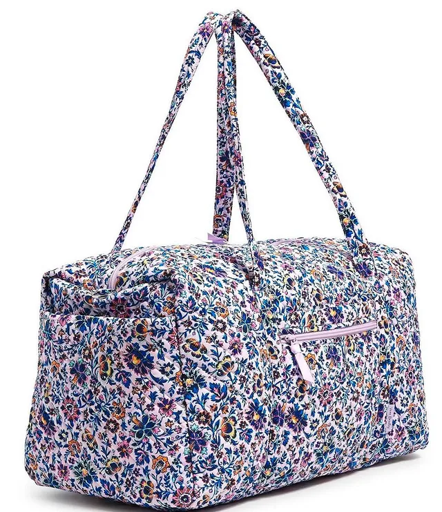 Large Travel Duffel Bag - Cloud Vine Multi