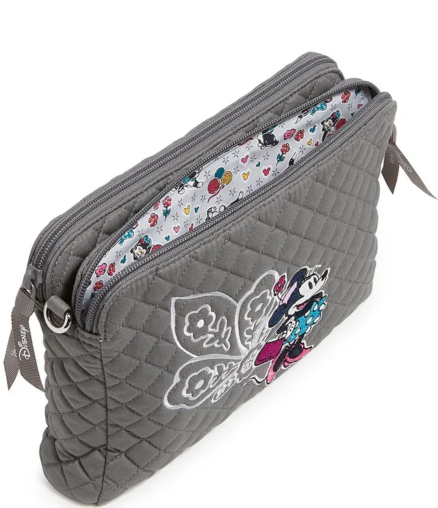 Triple Compartment Crossbody  Mickey Mouse Piccadilly Paisley - Heart and  Home Gifts and Accessories