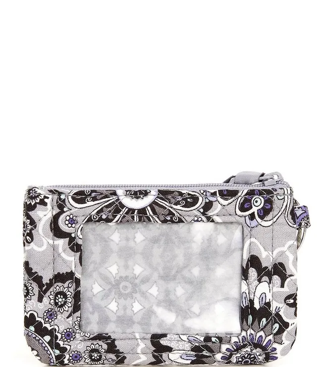 Vera Bradley RFID Turnlock Wallet in Recycled Cotton-Tranquil Medallio