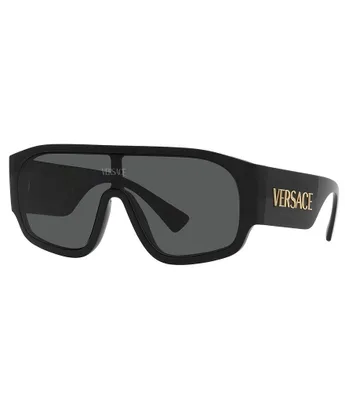 Versace 44mm Shield Sunglasses