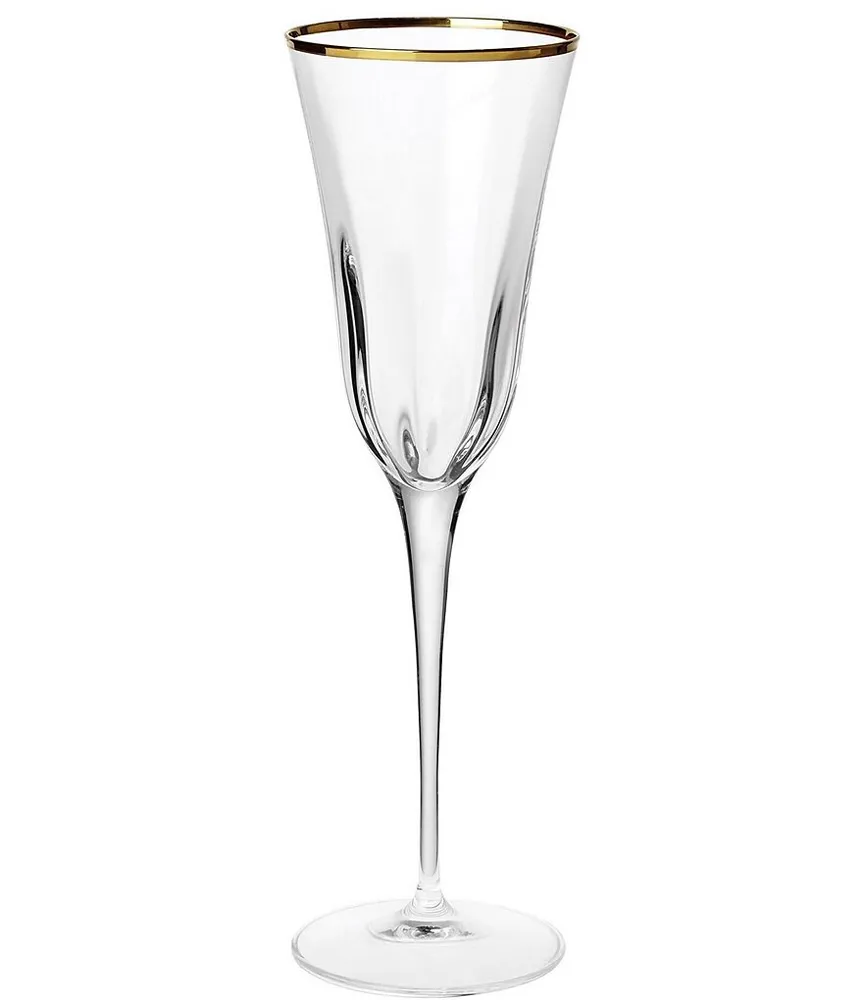 Vietri Holly Wine Glass