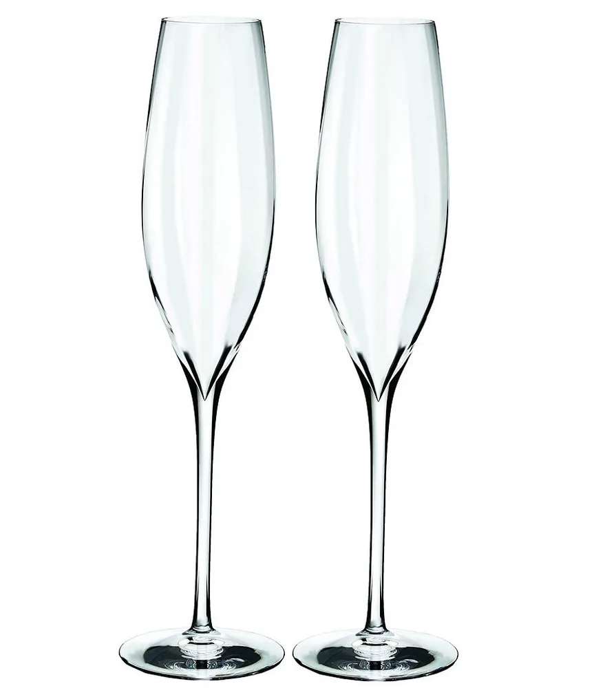 Waterford Elegance Series Crystal Stemless Wine Glass Pair