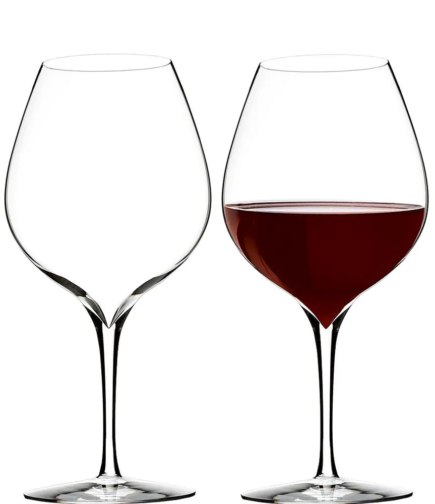 Waterford Elegance Series Crystal Stemless Wine Glass Pair