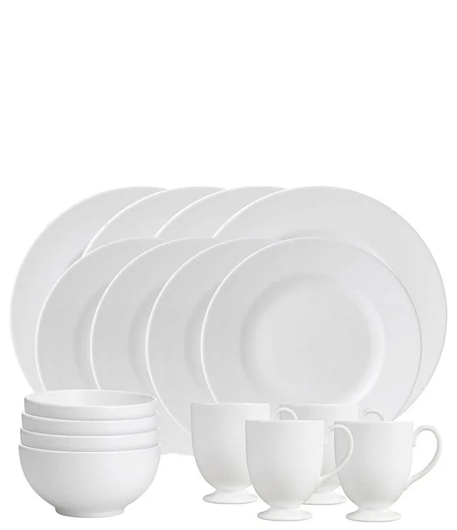 Oneida Ridge 12-Piece Dinnerware Set - White