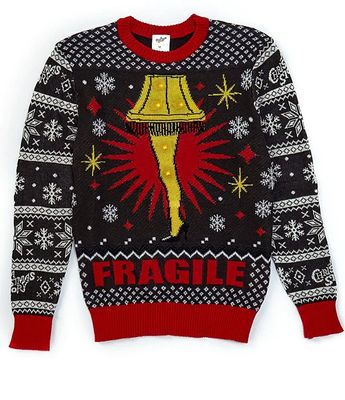 A Christmas Story™ Long-Sleeve Story Leg Lamp Sweater