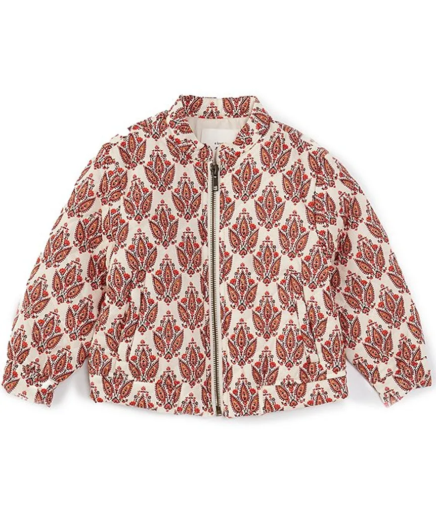 A Loves A Big Girls 2T-6X Quilted Print Jacket