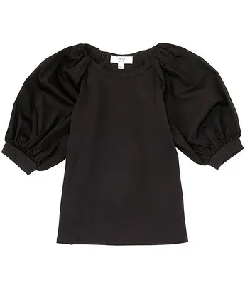 A Loves Big Girls 7-16 Puff Sleeve Pullover Blouse