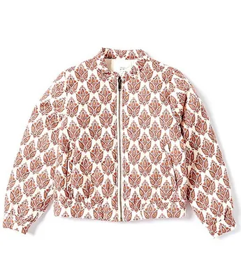 A Loves Big Girls 7-16 Quilted Print Jacket
