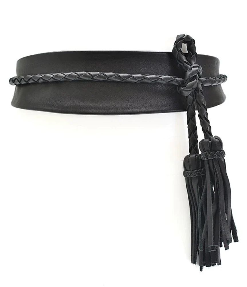 ADA Lucky Leather Wrap Belt