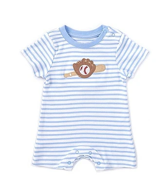 Adventurewear 360 Baby Boys 3-24 Months Short Sleeve Round Neck Baseball Romper