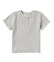 Adventurewear 360 Little Boys 2T-6 Short Sleeve Solid Henley T-Shirt