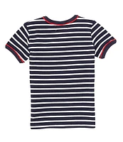 Adventurewear 360 Little Boys 2T-6 Short Sleeve Striped Crew Neck T-Shirt