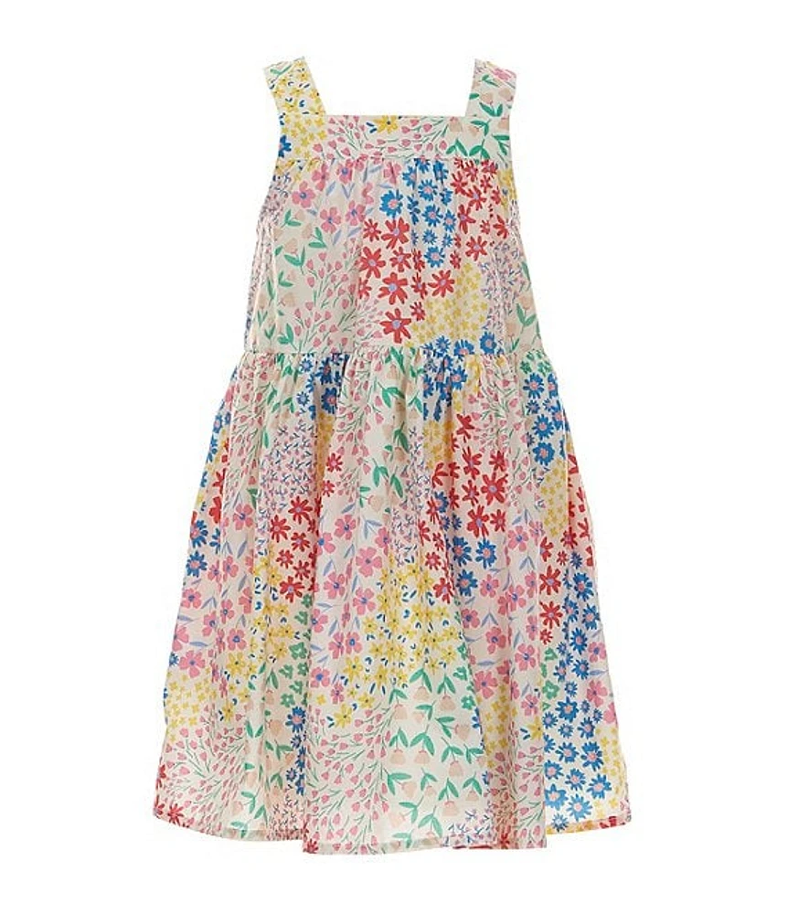 Adventurewear 360 Little Girls 2T-6X Sleeveless Floral Print Dress