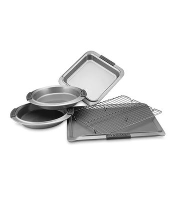 Anolon Advanced Nonstick 5-Piece Bakeware Set with Silicone Grips