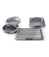 Anolon Advanced Nonstick 5-Piece Bakeware Set with Silicone Grips