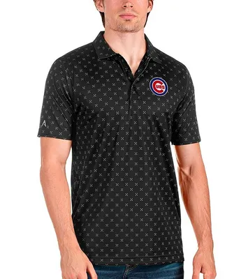 Antigua MLB Chicago Cubs Spark Short-Sleeve Polo Shirt