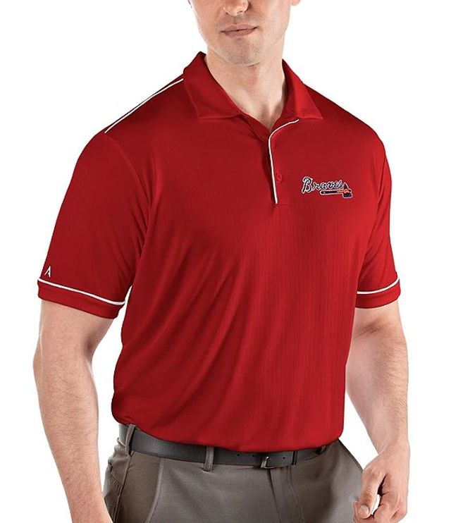 Cleveland Indians Antiqua Salute Red Polo XL