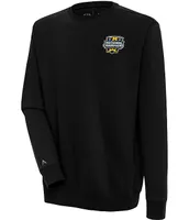 Antigua NCAA Michigan Wolverines 2023 National Champions Victory Crew Brushed Back Fleece Sweatshirt