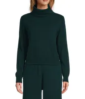 Antonio Melani Samantha Mock Neck Cashmere Coordinating Sweater