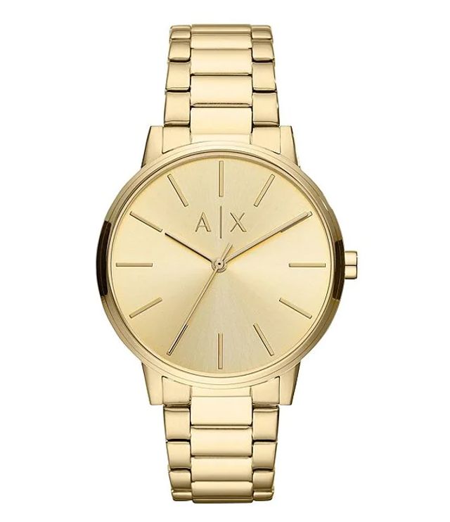 Michael Kors Men's Lexington Three-Hand Two-Tone Stainless Steel Watch |  Pueblo Mall