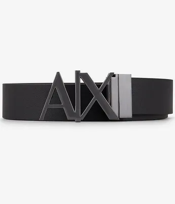 Armani Exchange AX Buckle 1.2#double; Reversible Belt